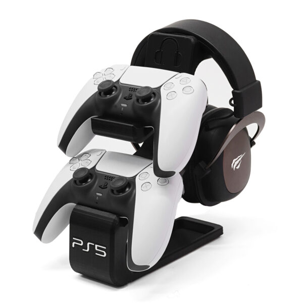 Suporte para dois controles de Ps5 e fone - Image 4