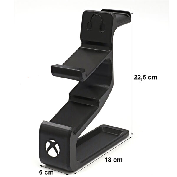 Suporte para 2 controles Xbox One S/X e Suporte Headphone - Image 2
