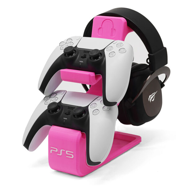 Suporte para dois controles de Ps5 e fone - Image 7