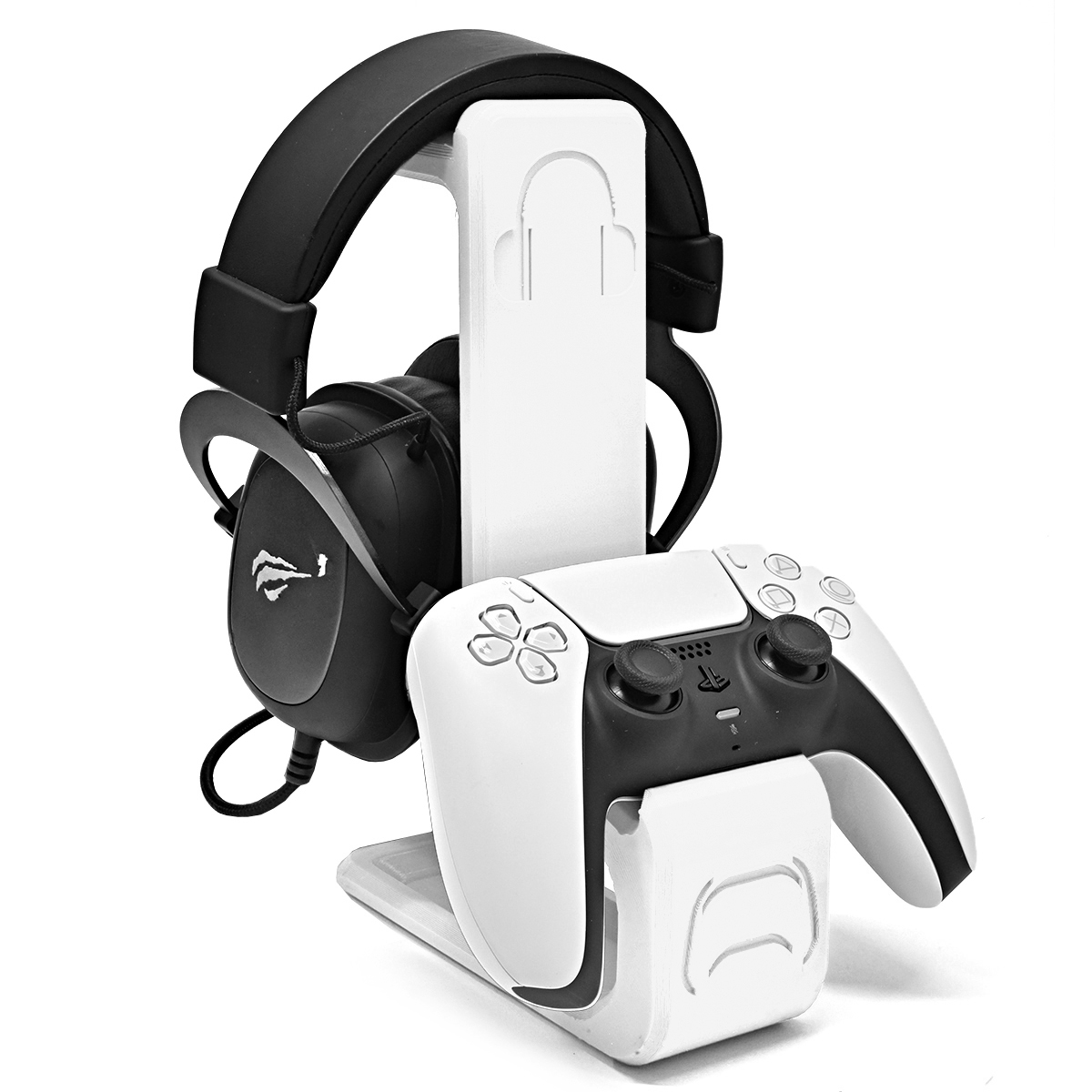 Suporte para um controle e fone/headset