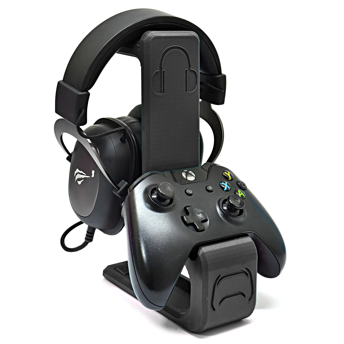 Suporte para um controle de xbox e fone/headset