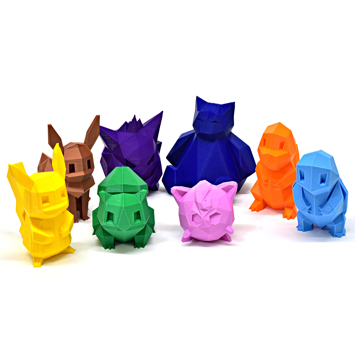 Kit 8 Pokémon decorativos Grandes