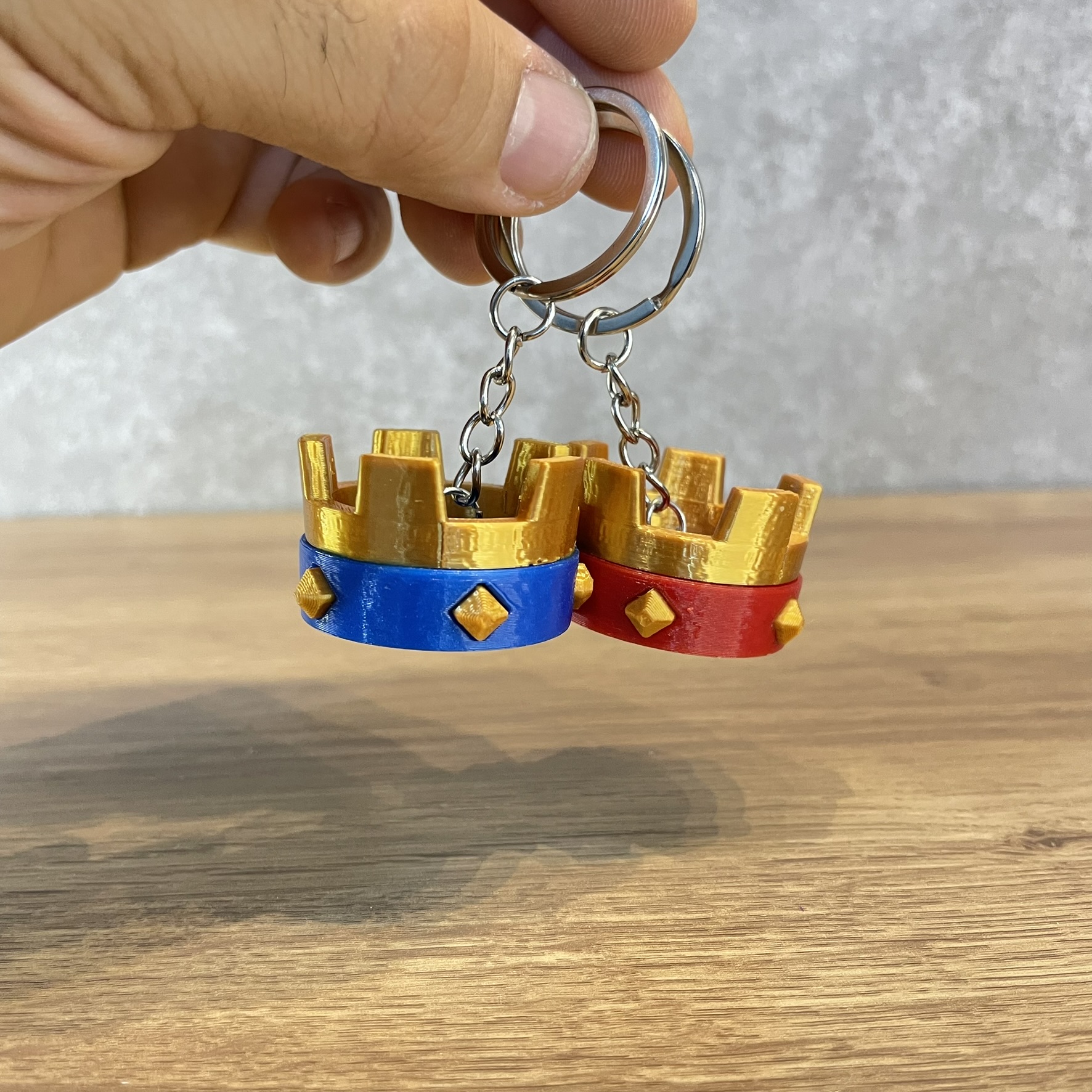 Chaveiro Coroas Clash Royale | Geek | Colecionável – inspirado no jogo royale