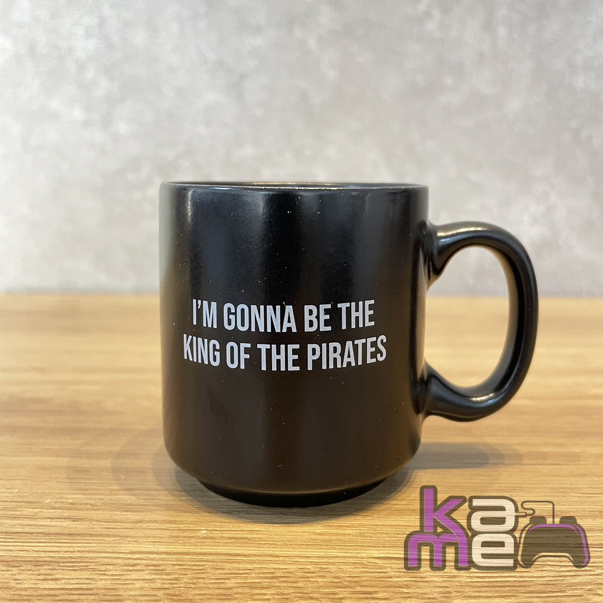 Caneca One Piece 100ml Caveira – Preta – Cerâmica Geek – Tina