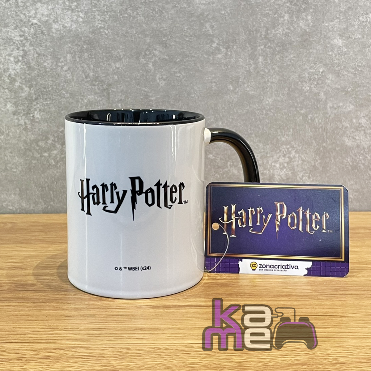 Caneca Sonserina 350ml Harry Potter – Cerâmica Geek Premium – Pop