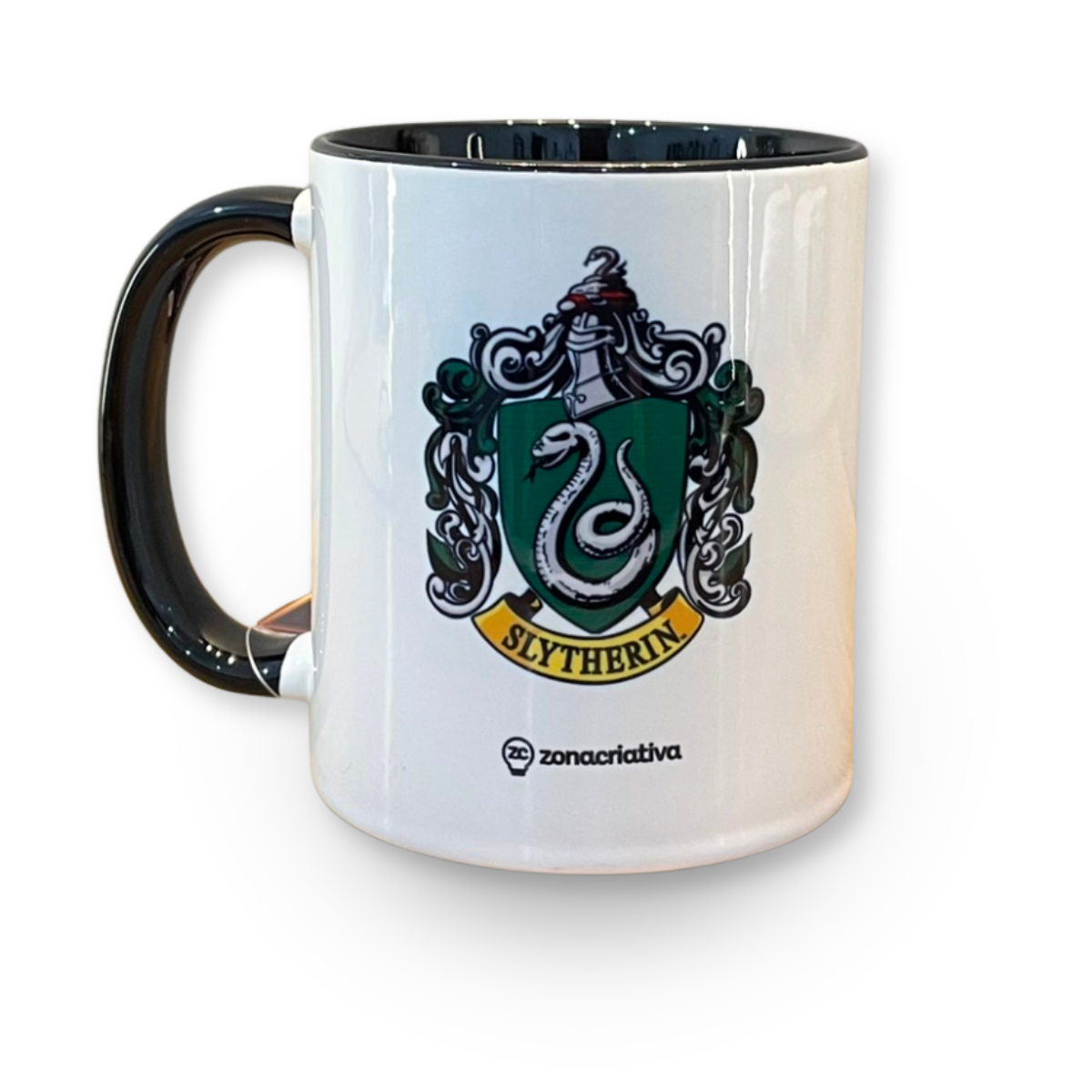 Caneca Sonserina 350ml Harry Potter – Cerâmica Geek Premium – Pop