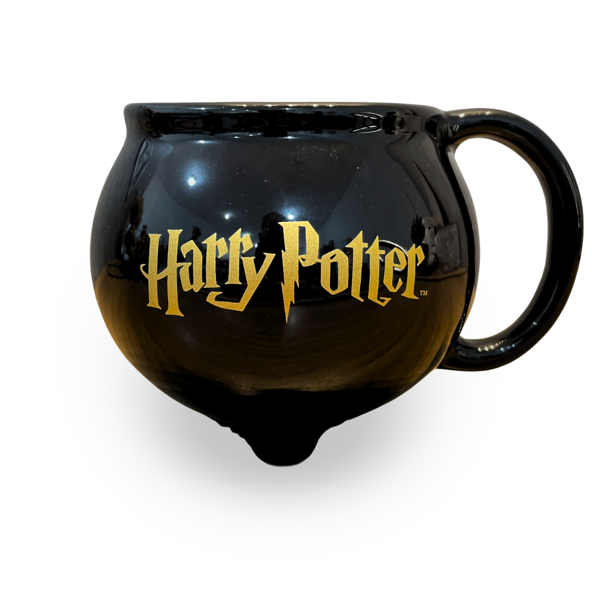 Caneca Harry Potter Caldeirão 500ml Preta – Cerâmica Premium