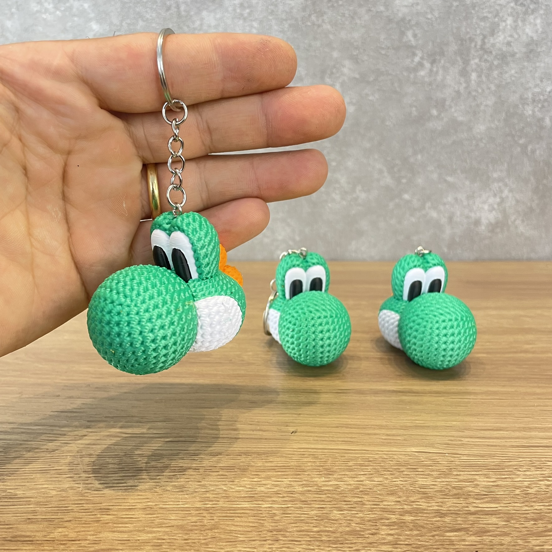 Chaveiro do Yoshi - Dinossauro Verde – Geek - Mário - Imagem 7