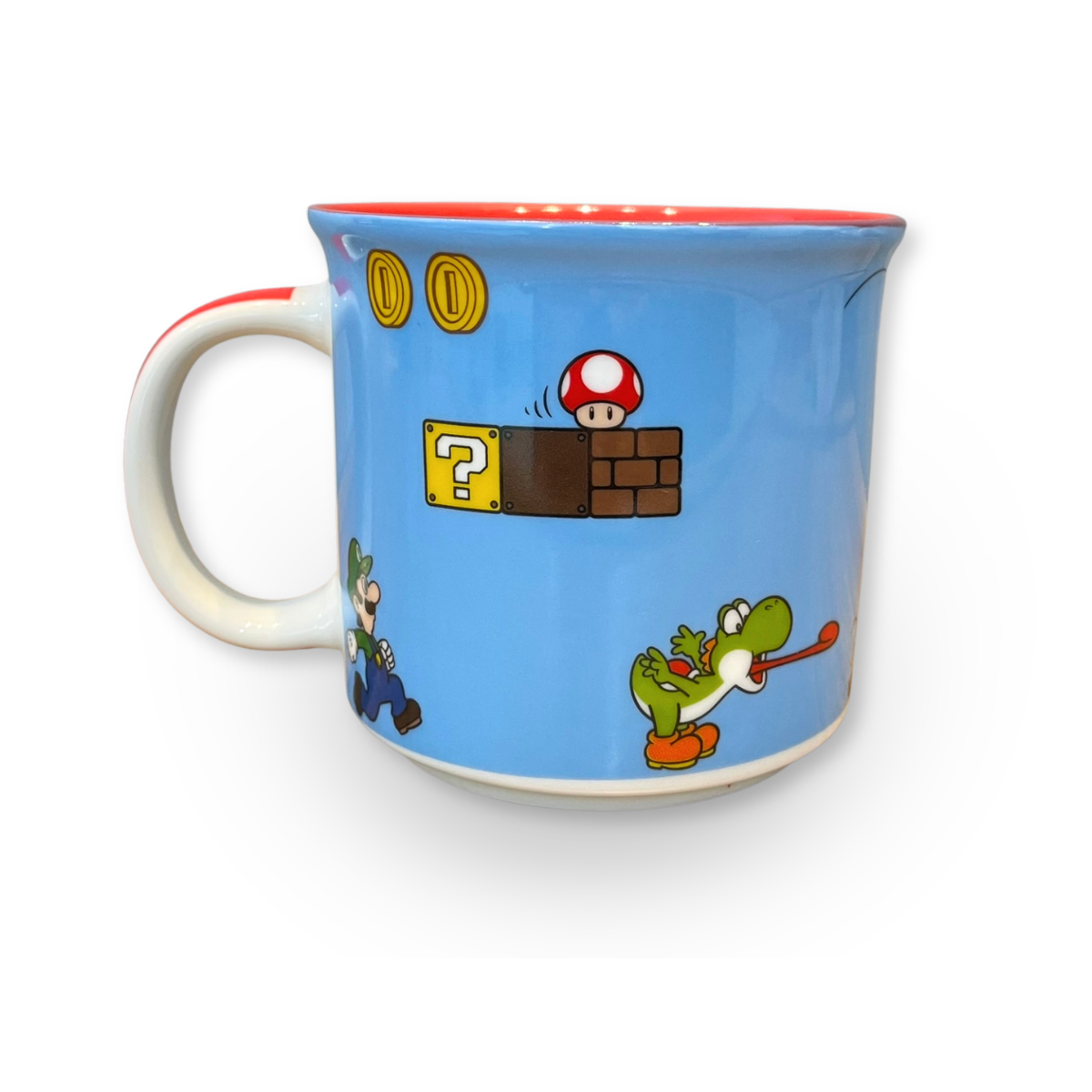 Caneca Super Mario 350ml Personagens – Cerâmica – Tom