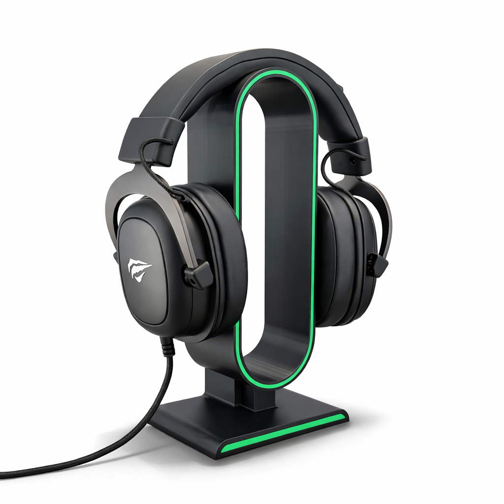 Suporte para Fone Headset Gamer Organizador de Mesa Setup Universal - Imagem 2